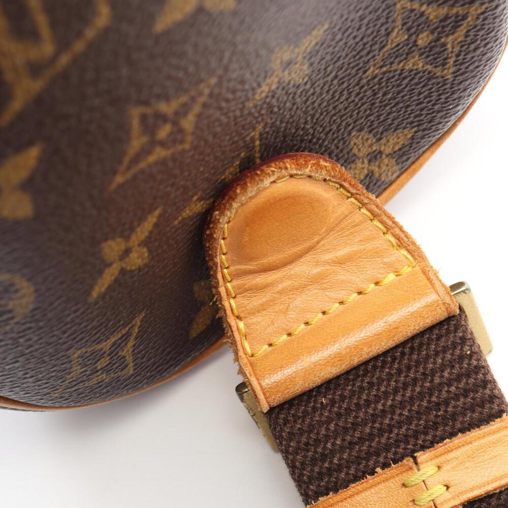 LOUIS VUITTON Brown Monogram Leather Pochette Fanny Pack - Picture 6 of 9